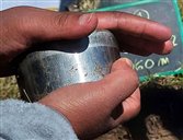 Echantillonnage de sol pour analyse