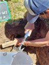 Echantillonnage de sol pour analyse