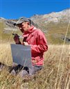 Philippe Choler (directeur de recherche au CNRS) sur le terrain