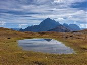 petit point d'eau sur le site d'étude ARAVO