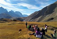 Site ARAVO : un environnement magique... quand la météo est bonne !