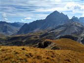 au sommet du site ARAVO : premier point de mesure
