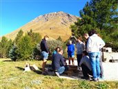 Une discussion pendant la pause !